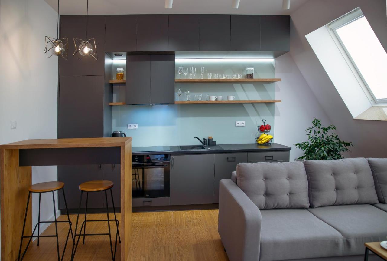 Nadjeziorna Graphite Apartamento Ełk Exterior foto